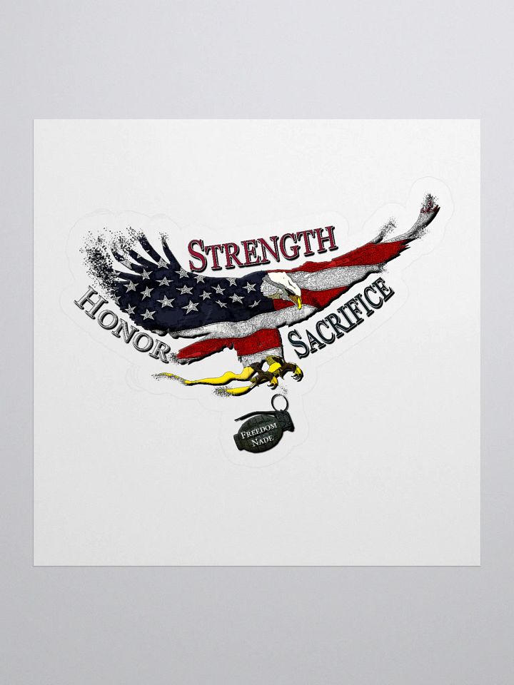 Freedom Nade Kiss Cut Stickers product image (1)
