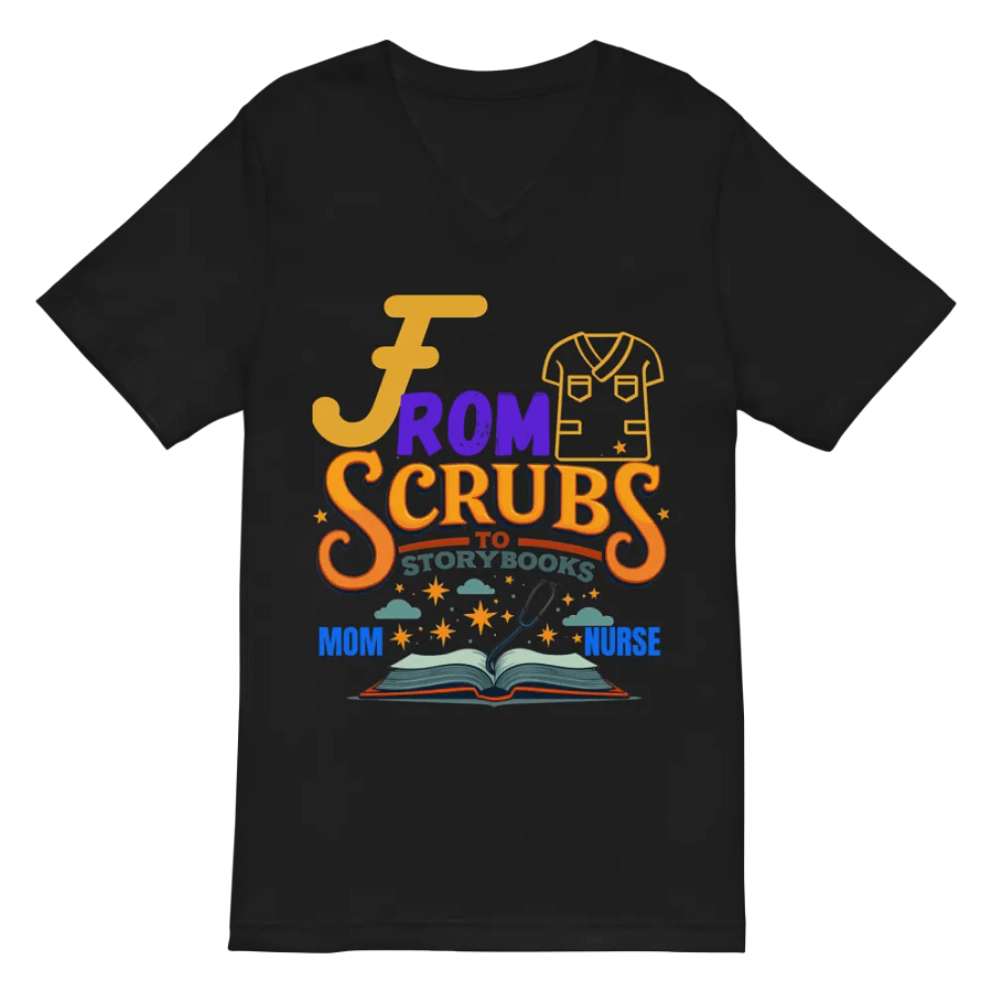 From Scrubs to Storybooks V-Neck Tee product image (3)