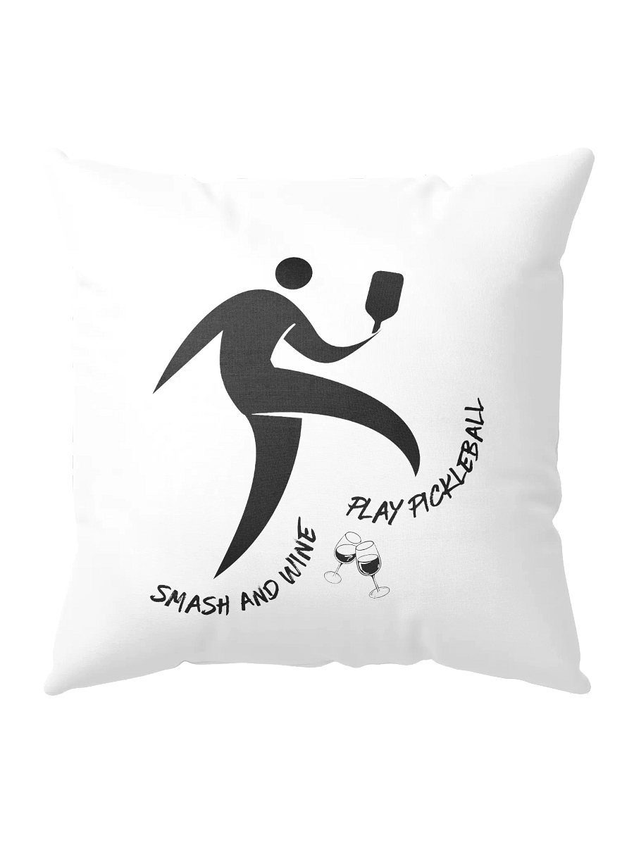 Smash and Wine Pickleball Comfort All-Over Pillow product image (5)