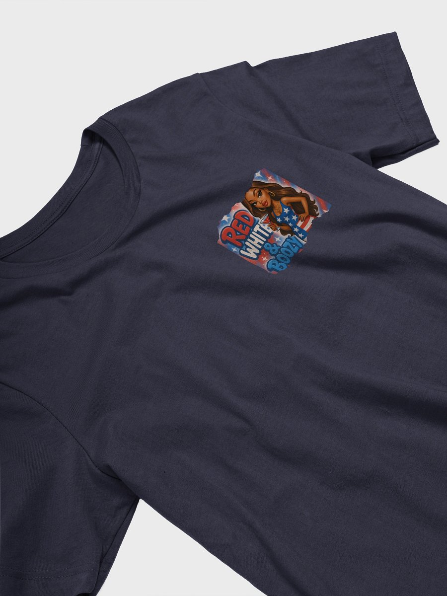 Red, White & Boozy Graphic Tee product image (8)
