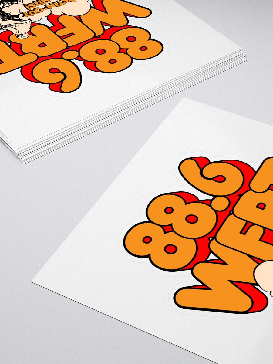 88.6 WFRT Sticker product image (12)