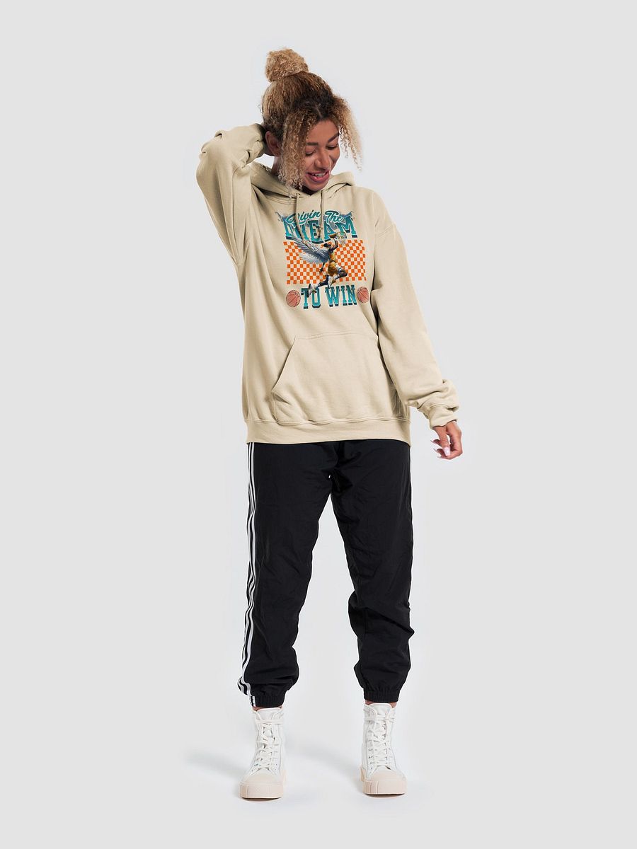 Livin The Dream To Win Basketball Winged Dunker Classic Hoodie product image (3)