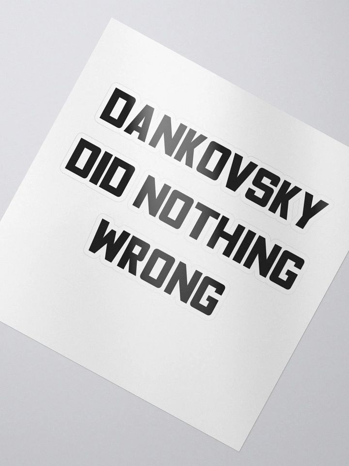 Dankovsky Defence Sticker product image (2)