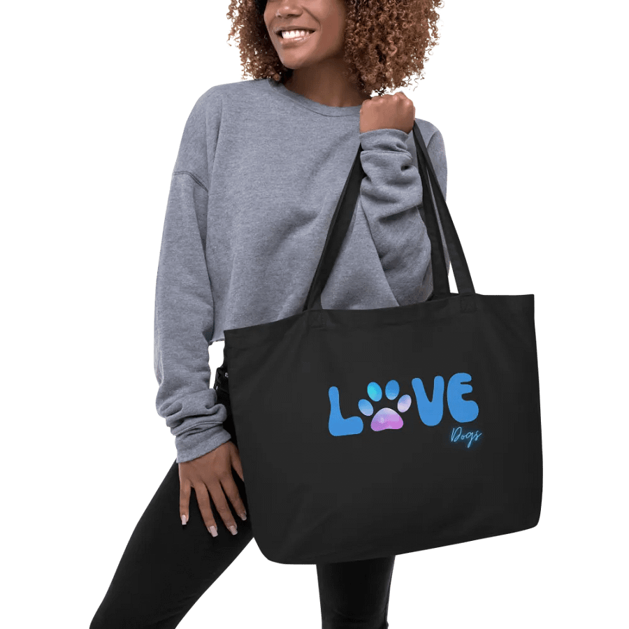 Pawfect Love Dogs Organic Canvas Tote product image (5)