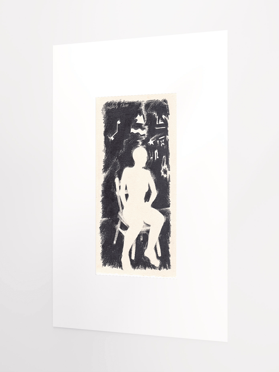 Seated Woman in Black 01.03.89 print product image (4)