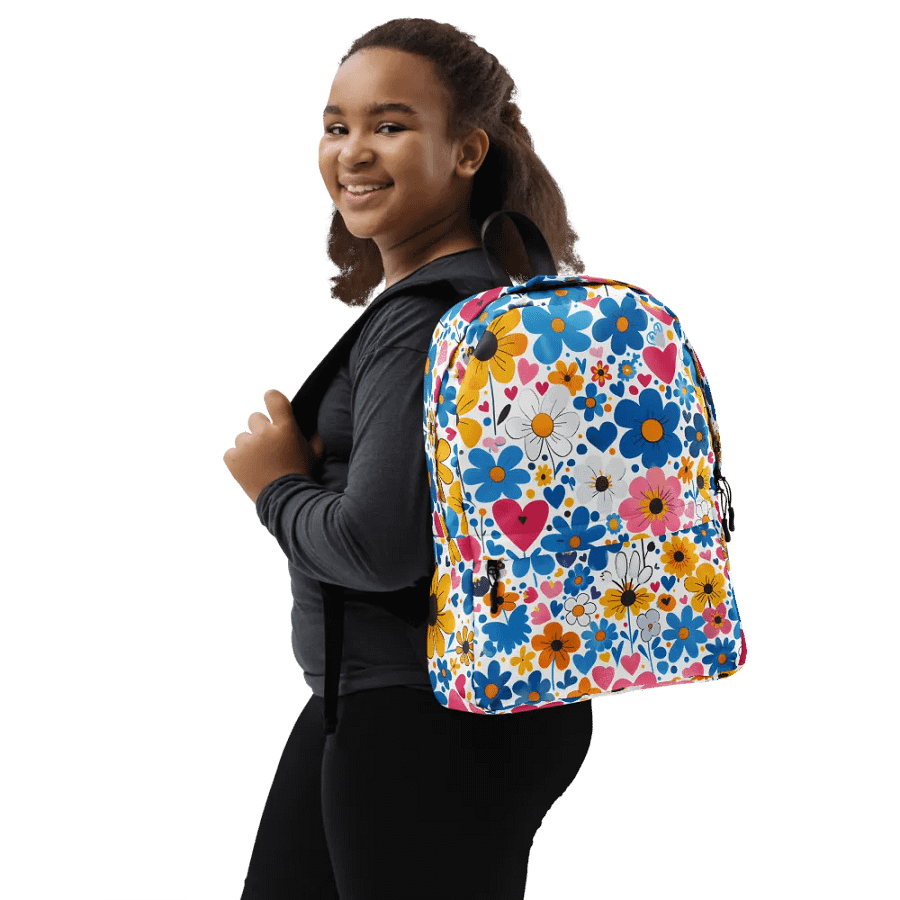 Floral Splendor All-Over Backpack product image (12)