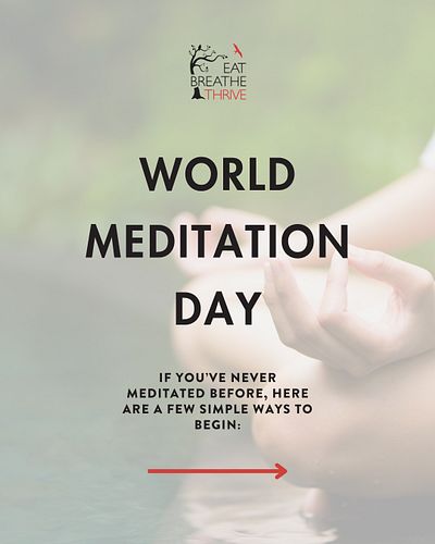 Meditation isn’t about perfection. It’s about presence.

A few quiet minutes each day can help reduce stress, support emotion...