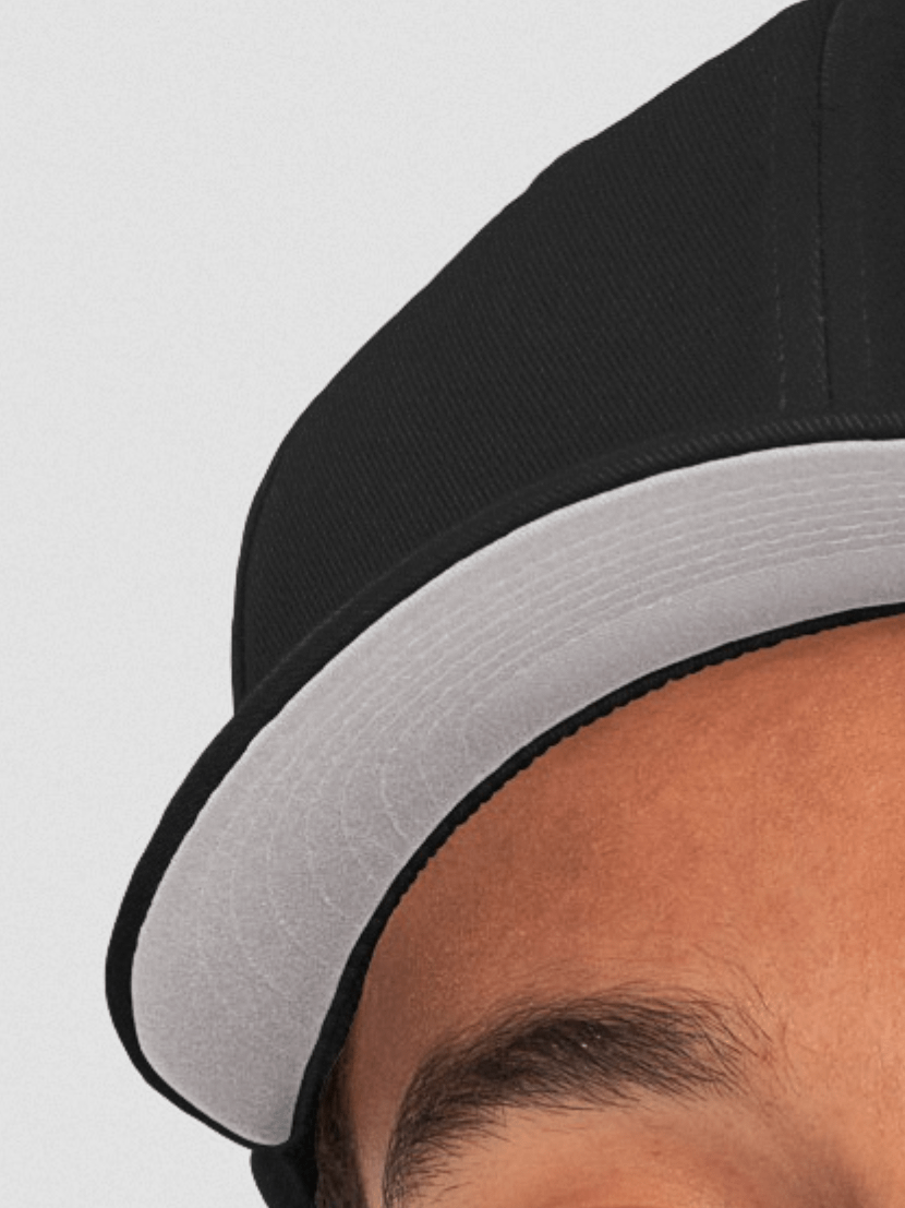 Stylish Ghost Embroidered Structured Fitted Cap product image (7)