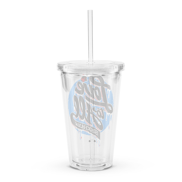 L2A Plastic Insulated Tumbler - Blue Splash product image (2)