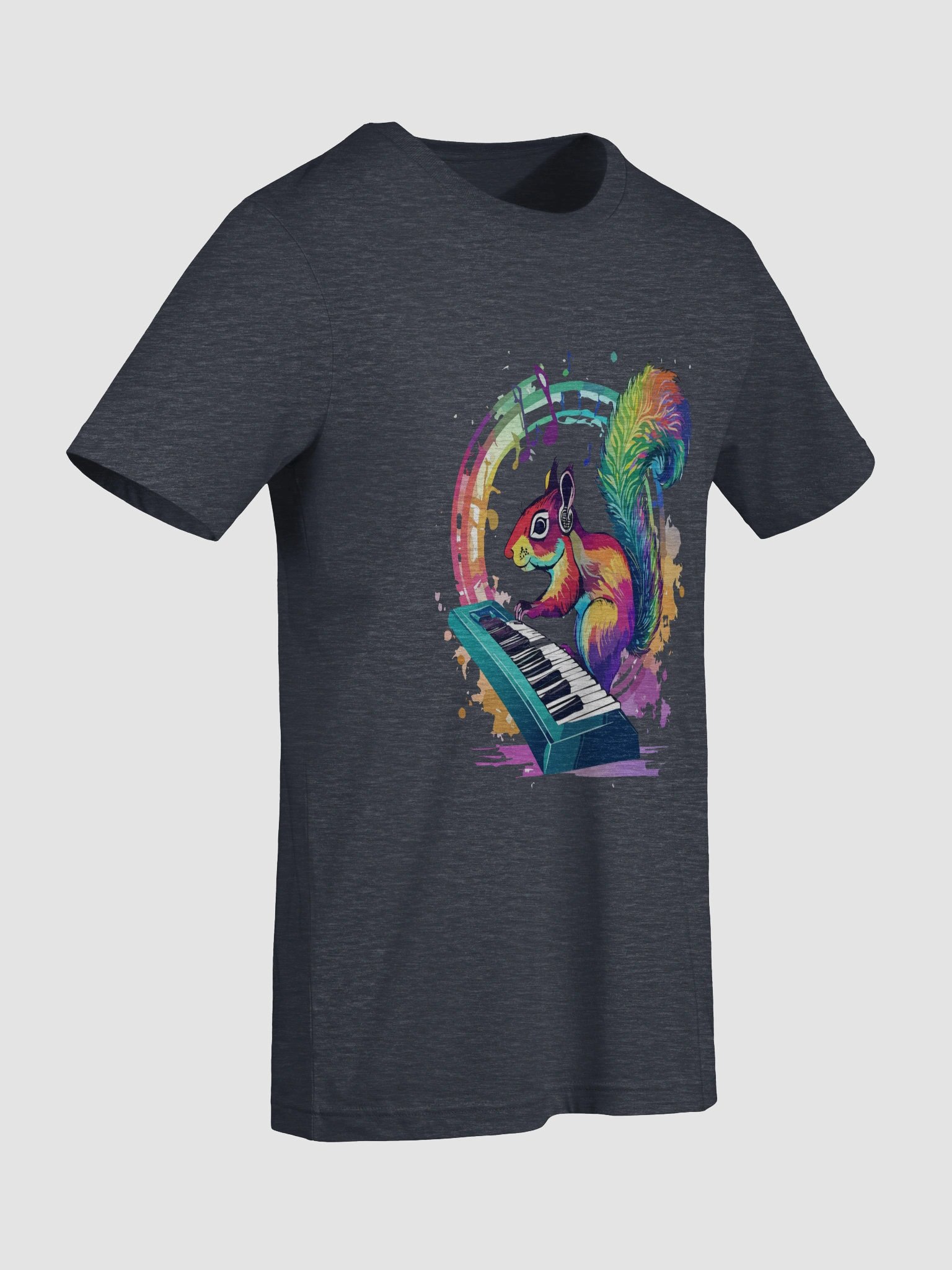 The Psychedelic Squirrel T-Shirt Keyboard 2f product image (9)