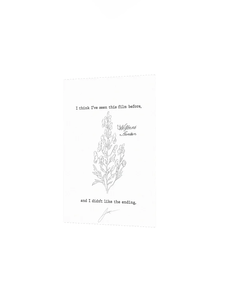 "Wolfsbane Aconitum" Poster product image (2)