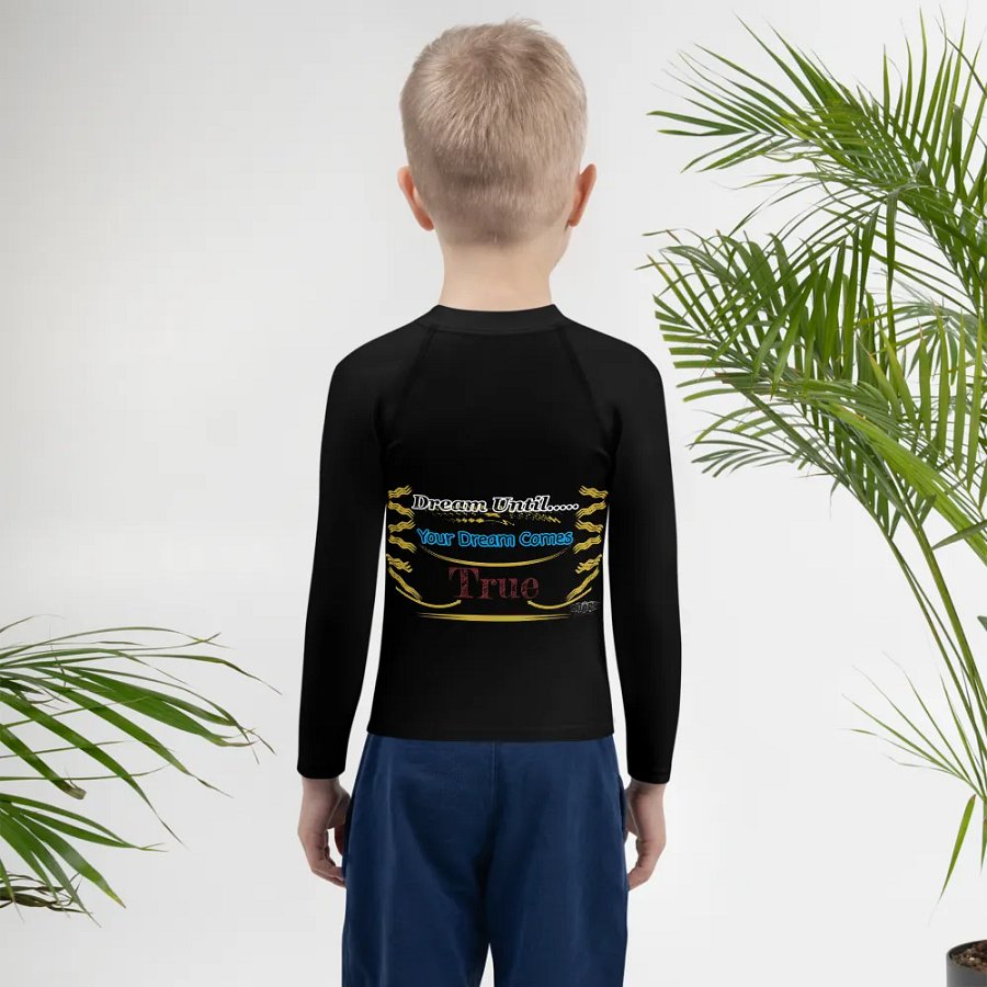 Dream Until.. Your Dream Comes True - Kids Rash Guard product image (7)