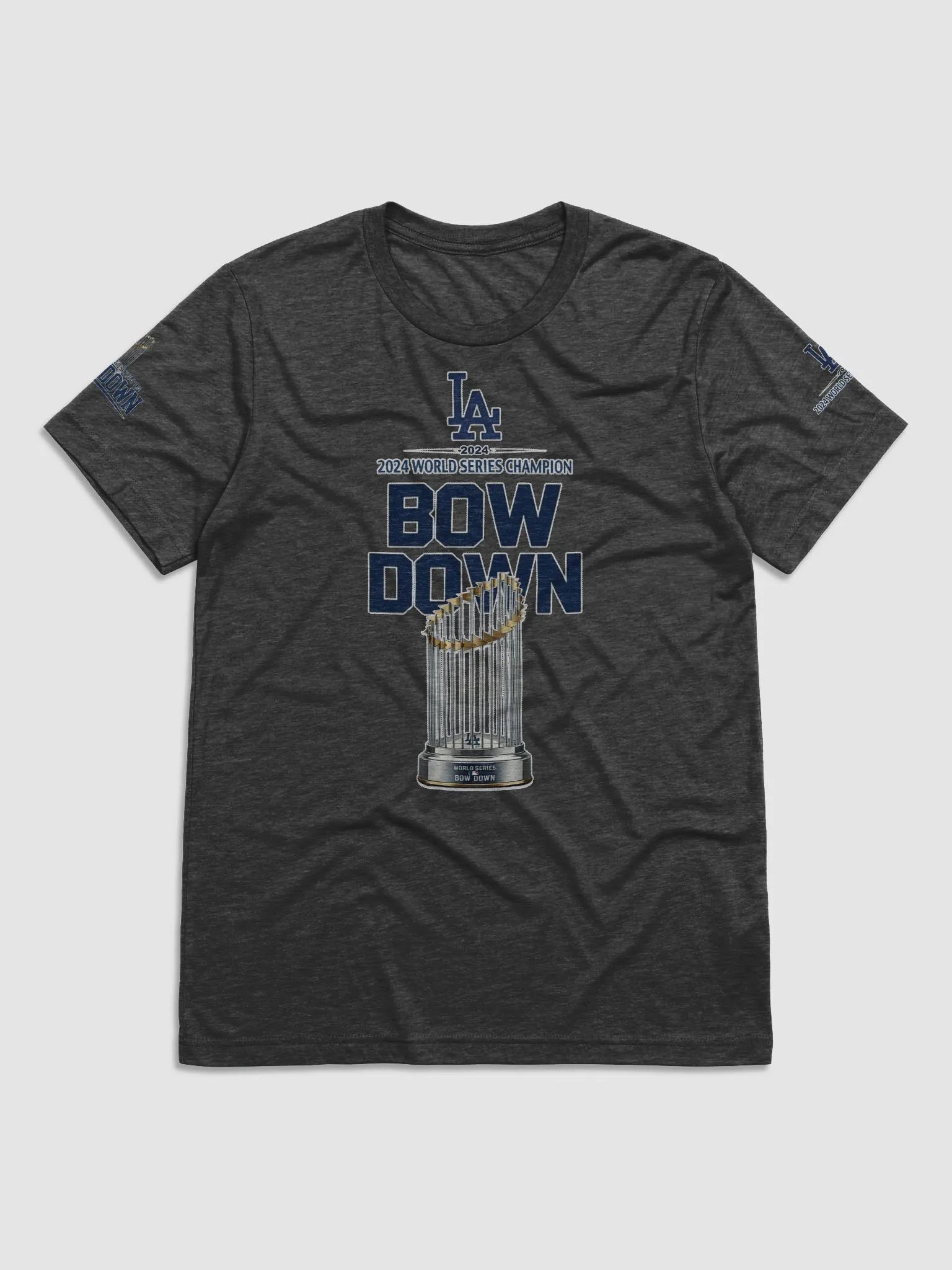 "Bow Down" LA Dodgers 2024 World Series Champion T-Shirt | LA Dodgers | MLB Home Locker product image (8)