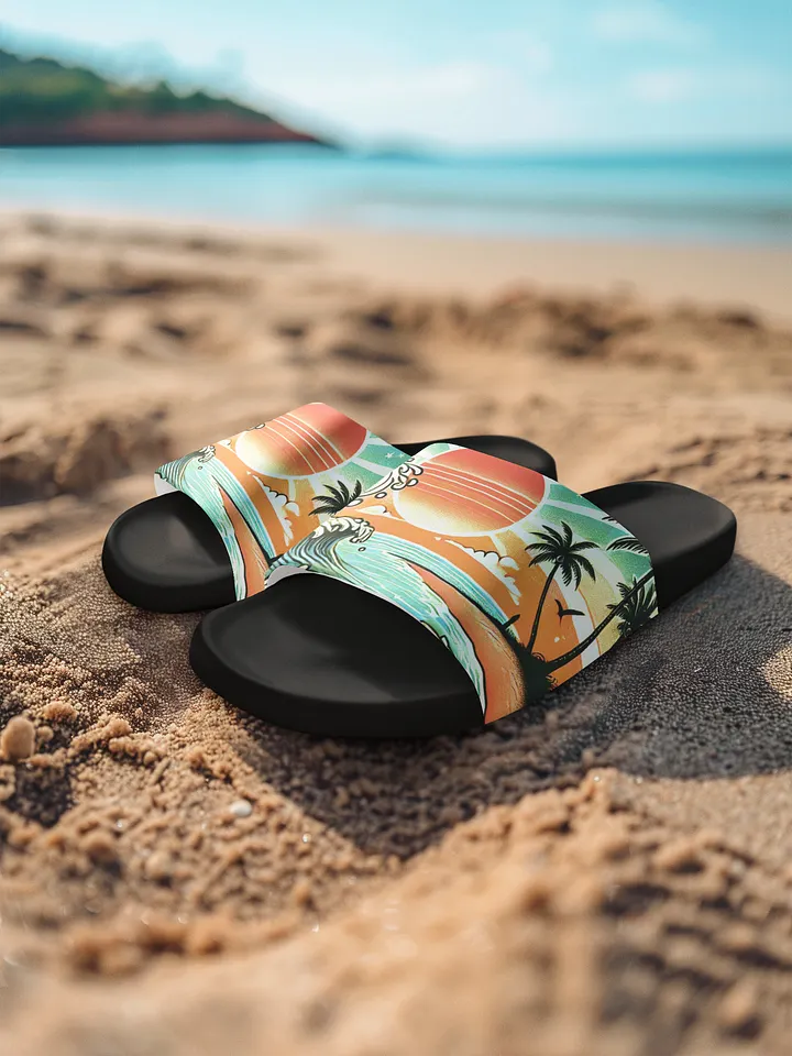 Tropical Sunburst Women's Slides product image (1)