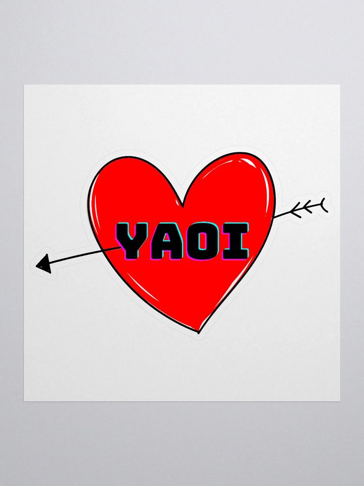 I Love Yaoi Sticker product image (1)