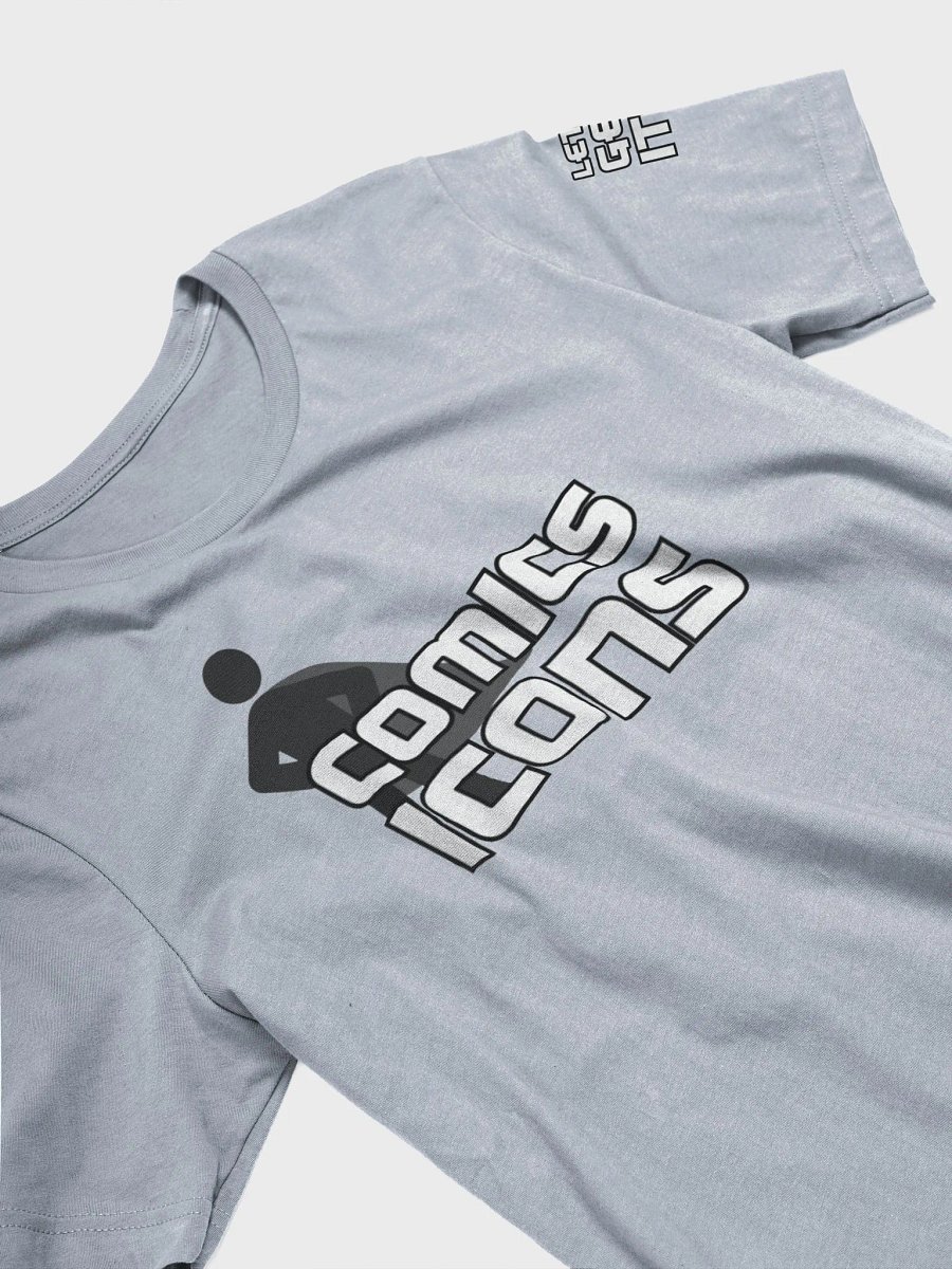 Comics Icons White On Black Logo Tee product image (33)