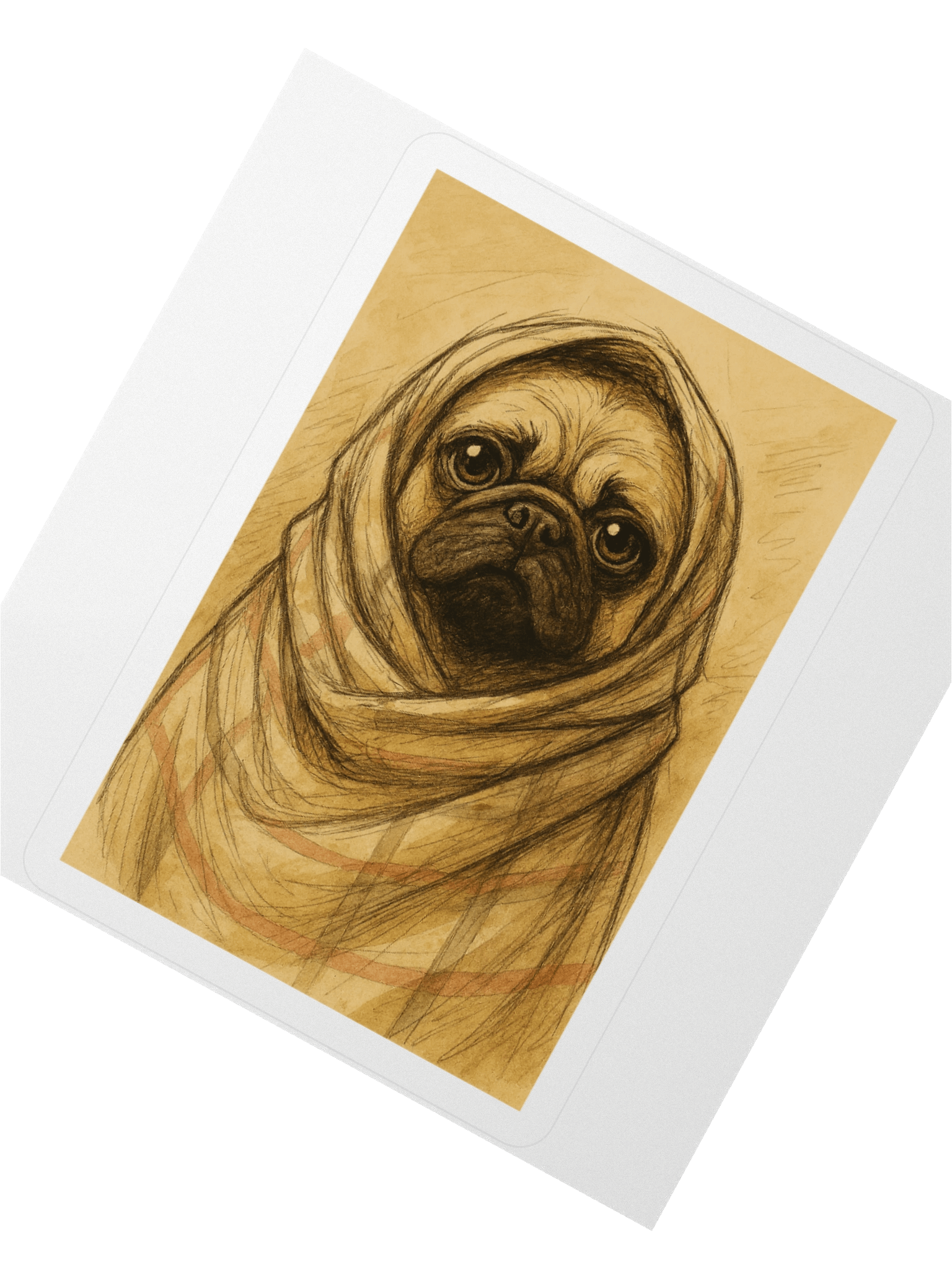 pug stickers product image (8)