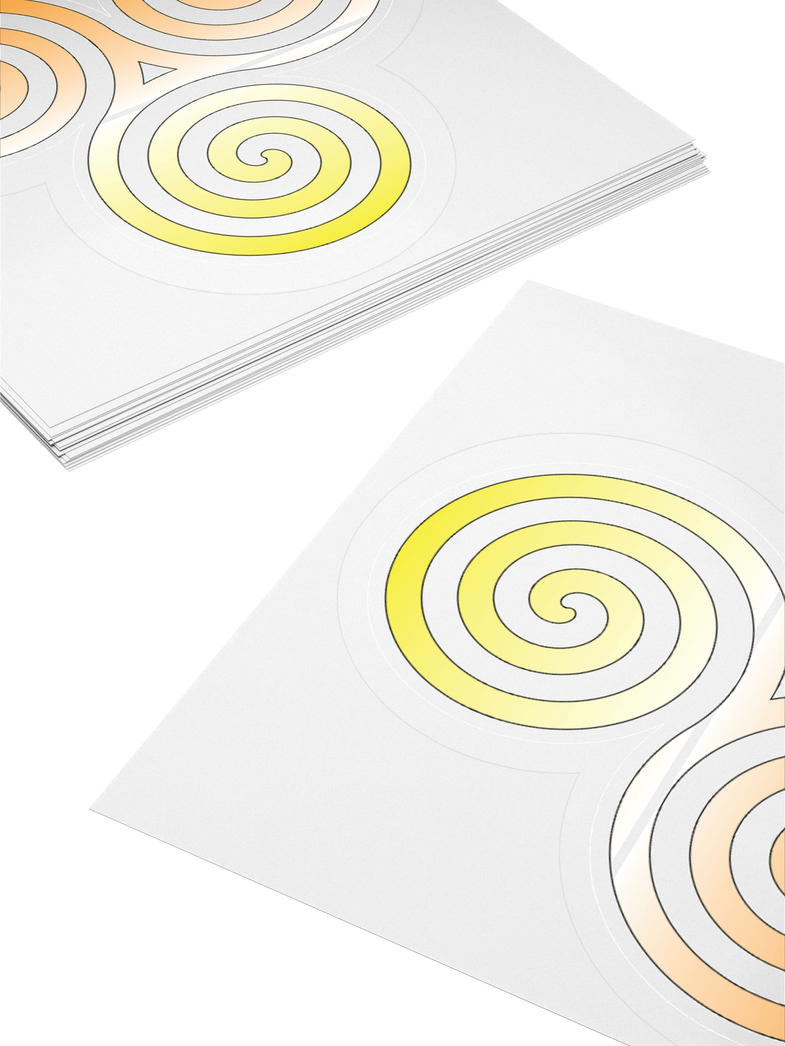 Maverique Pride Gradient Celtic Triskelion Sticker product image (11)