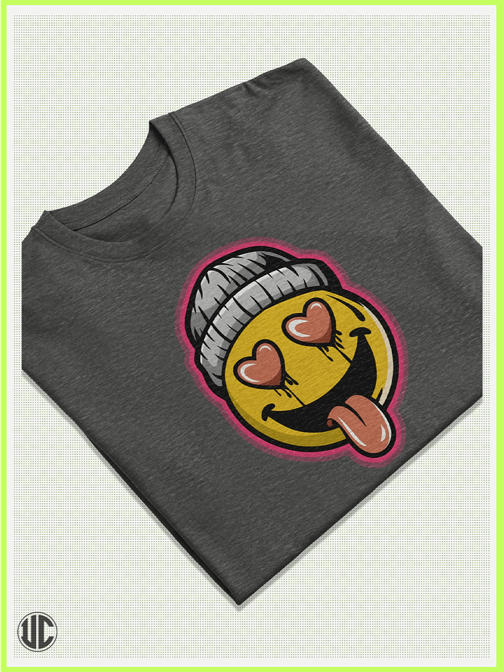 No Filter Smiley Heavyweight T-Shirt product image (2)