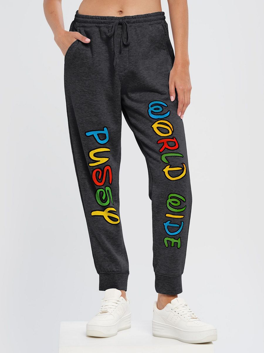 Vibrant World Wide Pussy Stylized Text Print product image (36)