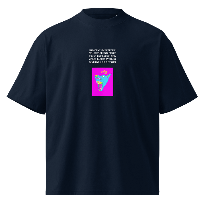Pride shirt navy product image (1)