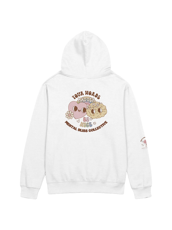 Your Words Matter, Be Nice Unisex Hoodie – Spread Kindness and Positivity product image (11)