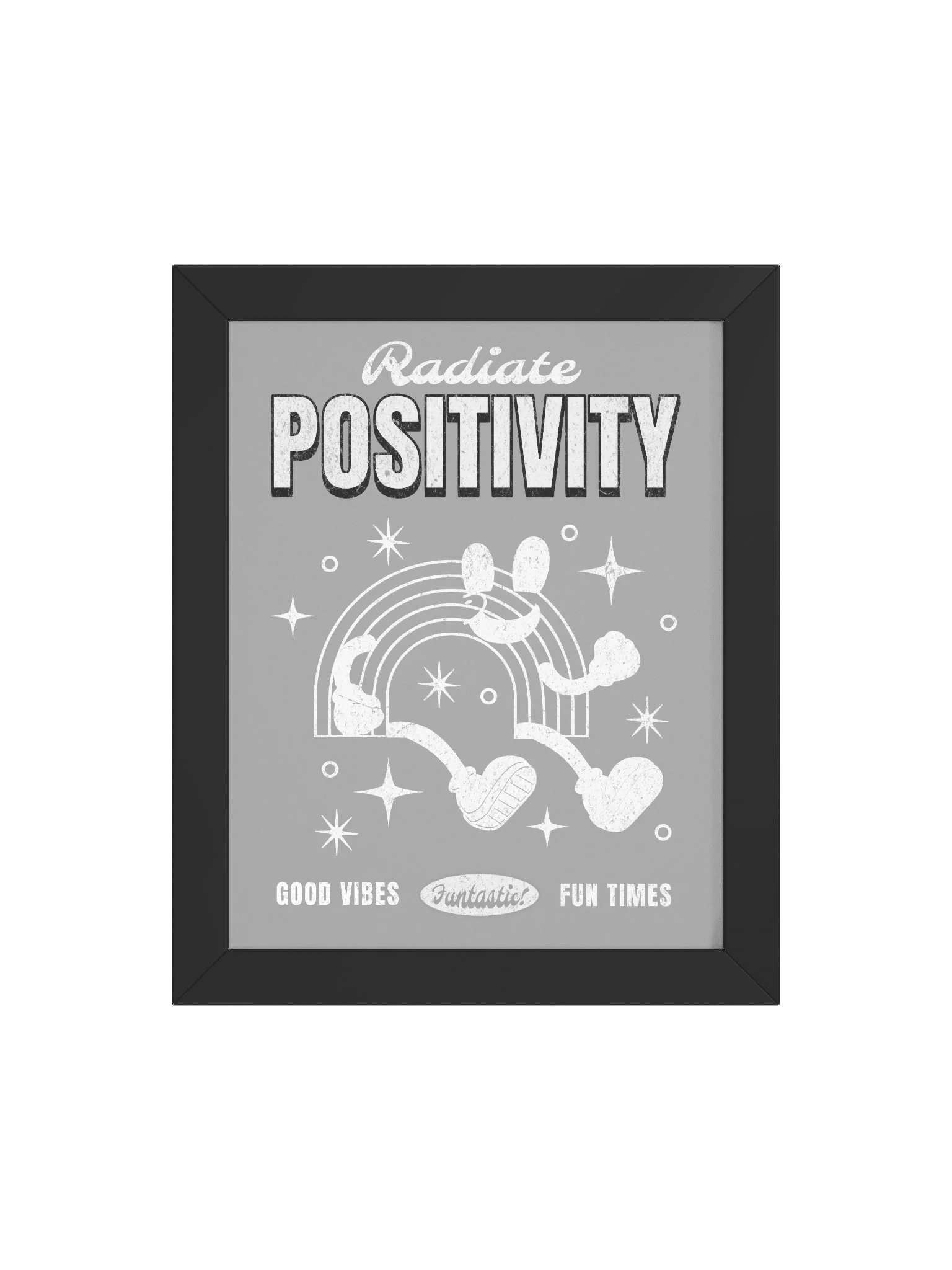 Radiate Positivity Framed Poster product image (18)