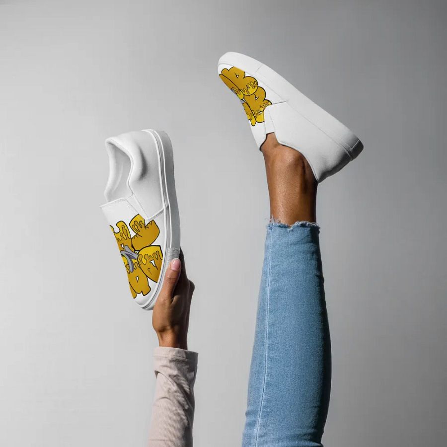 Dab N Tab Women's Slip-On Canvas Shoes product image (6)