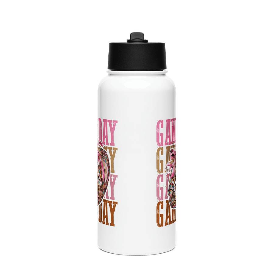 'Game Day' Stainless Steel Water Bottle (32 oz.) product image (3)