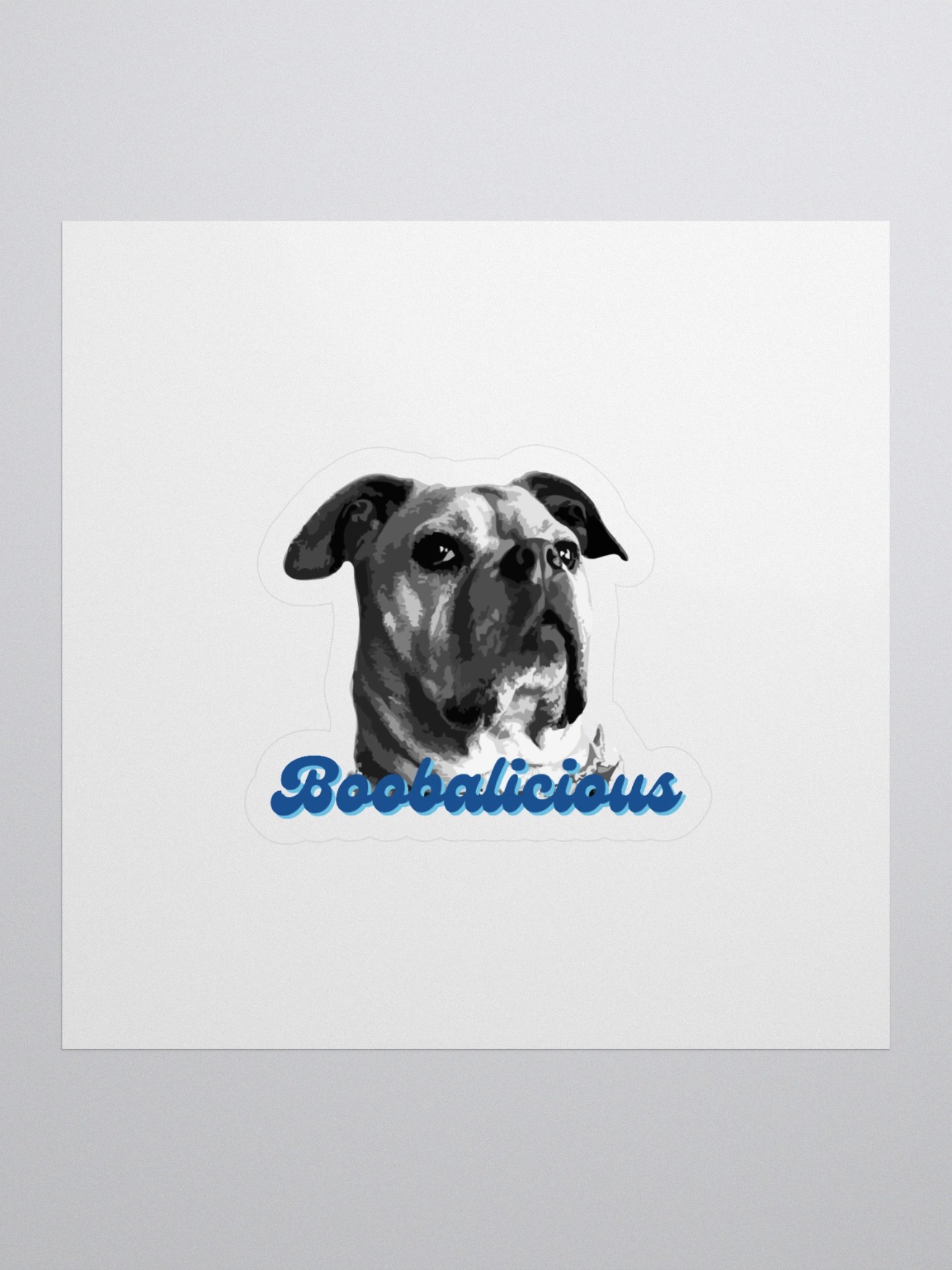 Boobalicious Kiss Cut Stickers product image (1)