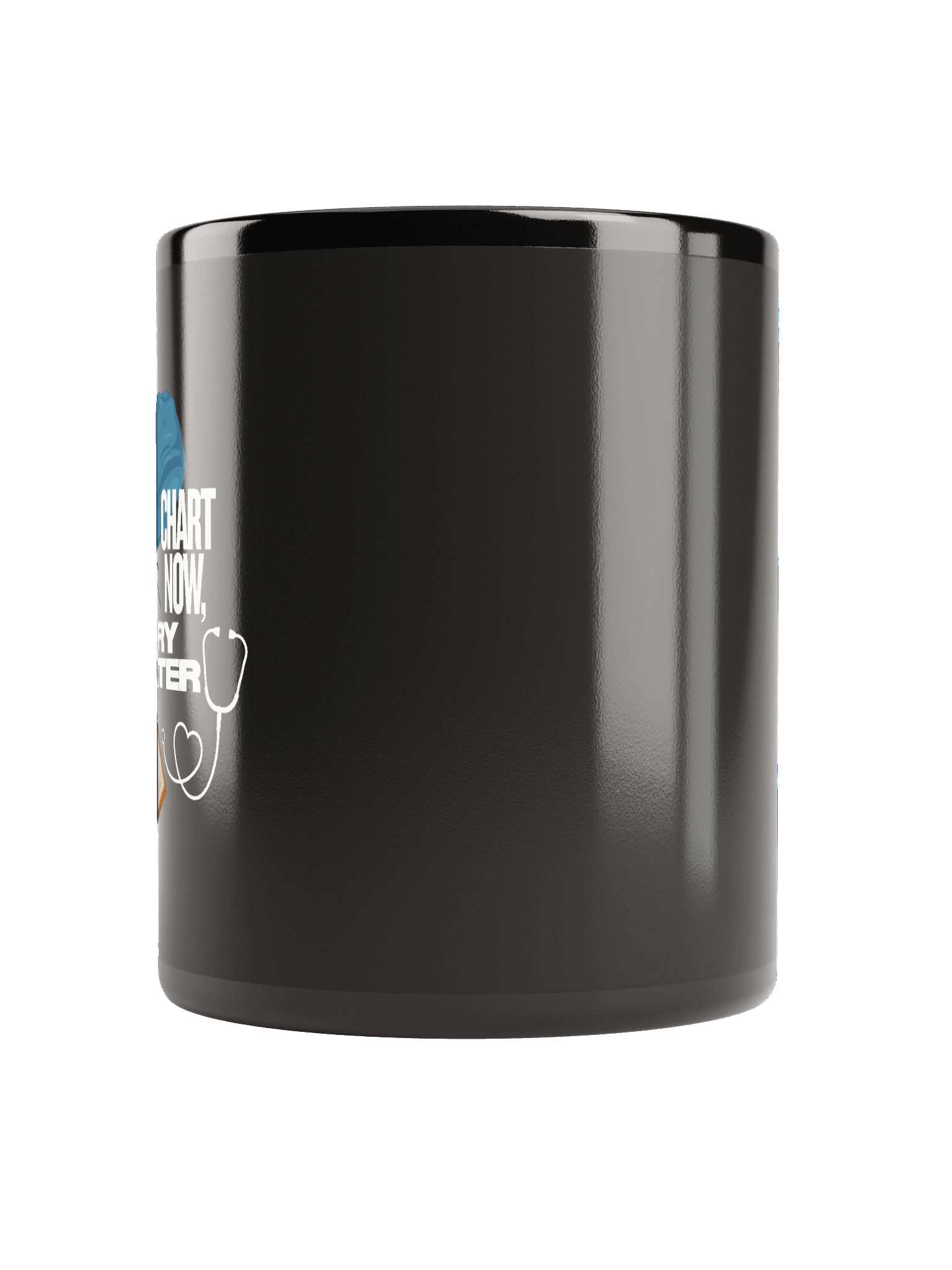 Chart Now, Cry Later Black Mug product image (5)