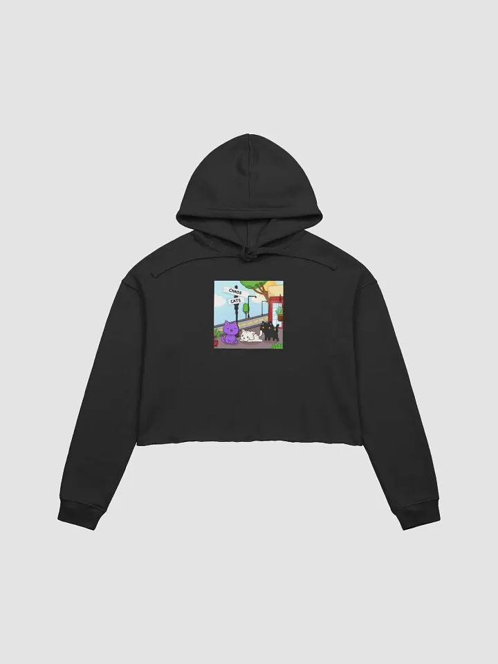 Kitty Corner Cropped Hoodie product image (3)