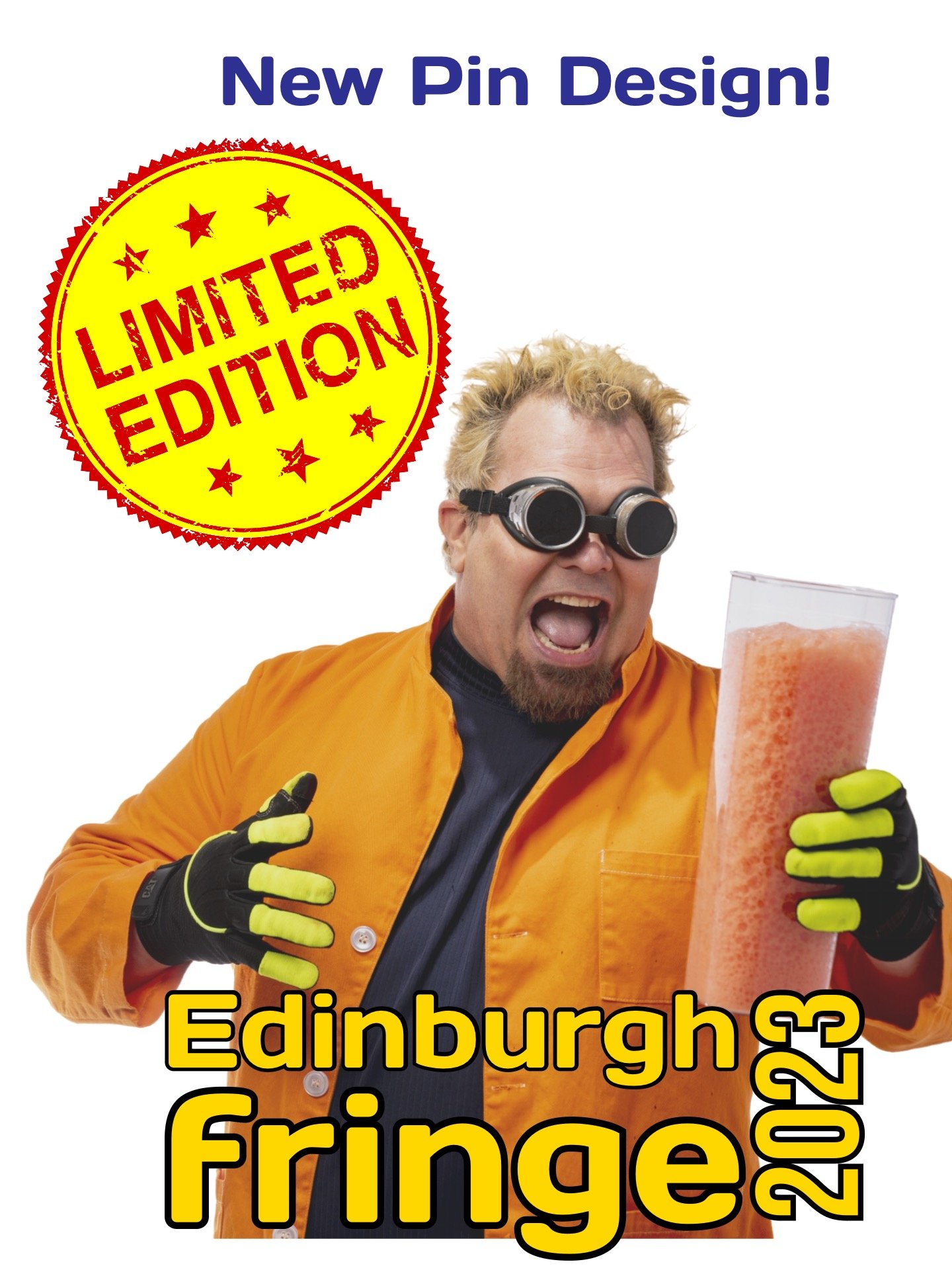 Edinburgh Fringe 2023 Fundraiser Pin!!! product image (1)
