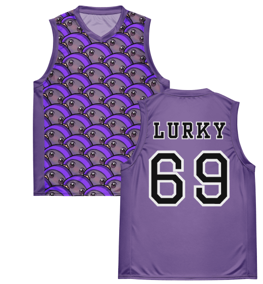 eabLURK Unisex Basketball Jersey product image (1)
