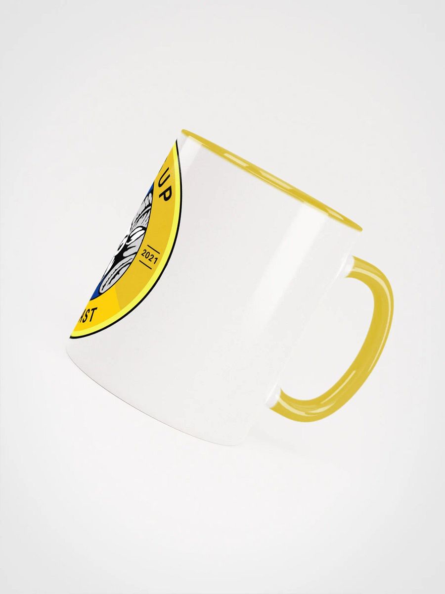 Rams Up Ceramic Mug with Blue & White Logo product image (4)