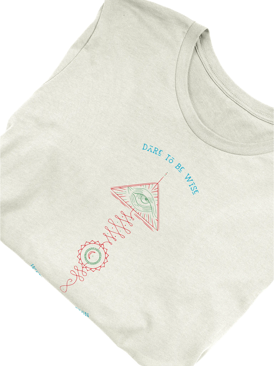 Dare To Be Wise Mystic Eye Symbol Unisex T-Shirt product image (6)