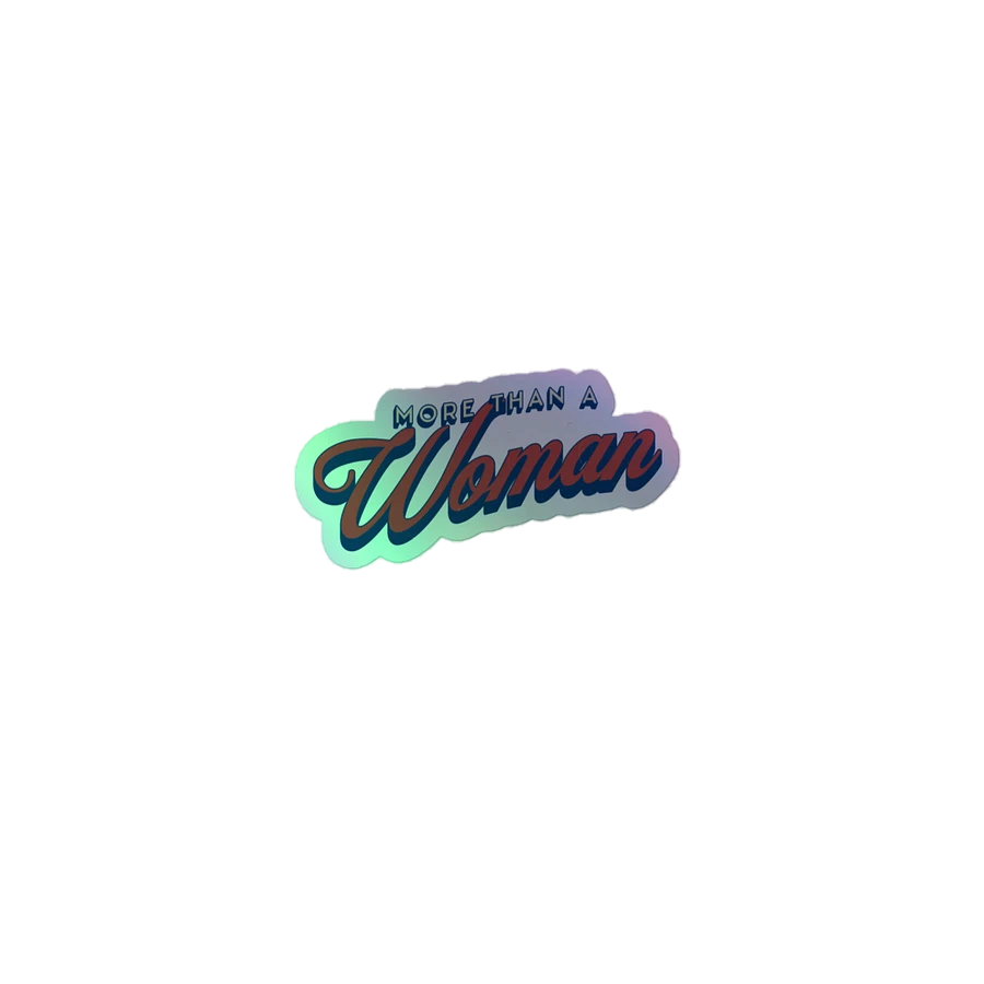 More Than A Woman Sticker product image (1)