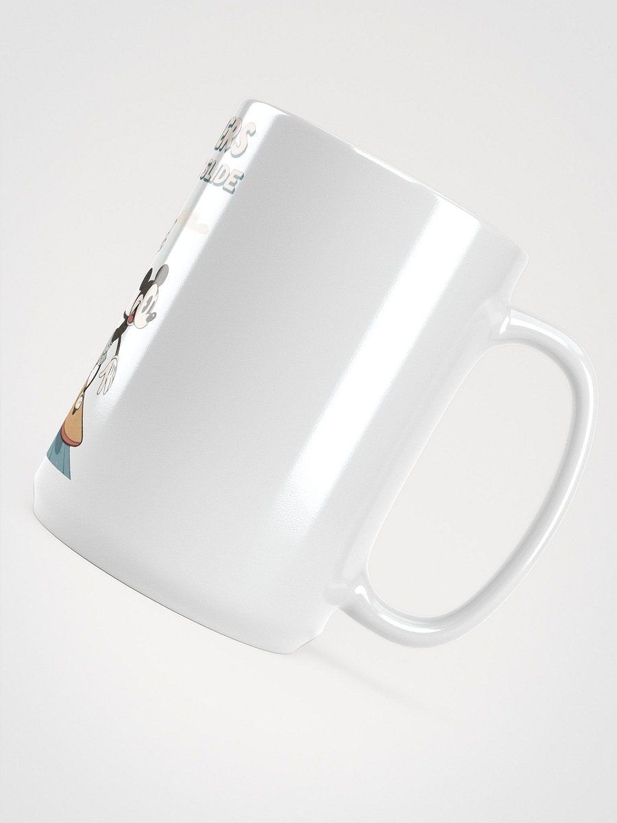 Retro Surfing Mice White Glossy Mug product image (4)
