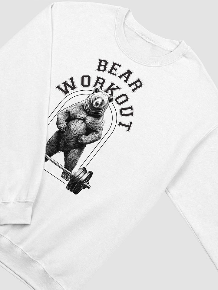 Bear Workout Crewneck Sweatshirt product image (7)