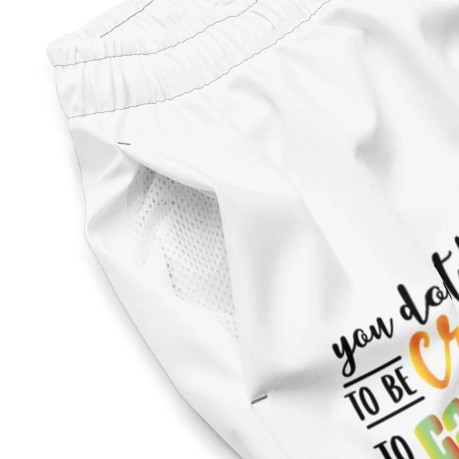 Crazy Camp All-Over Print Swim Trunks product image (5)