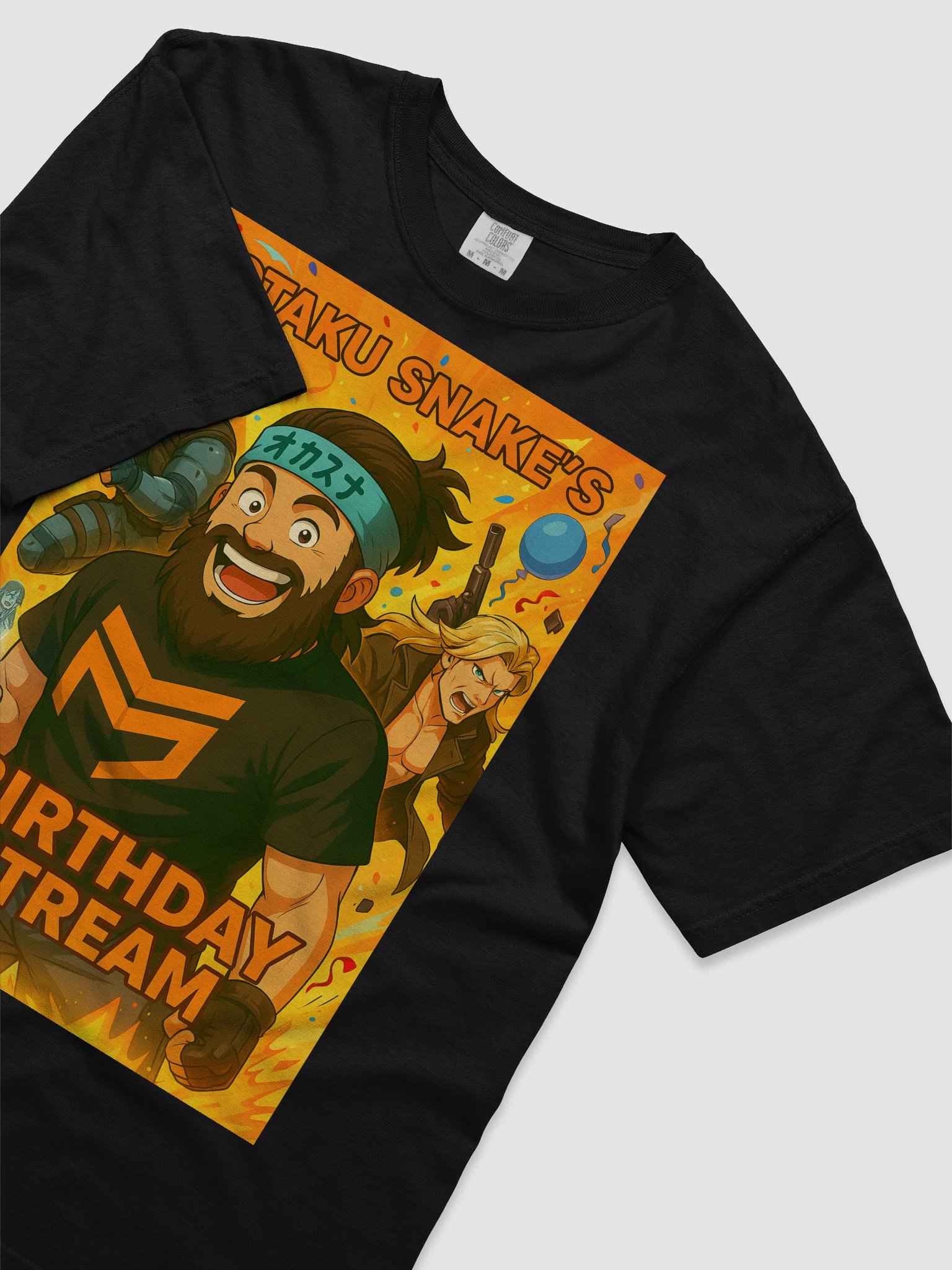 Snake's Birthday Stream Celebration Tee product image (3)