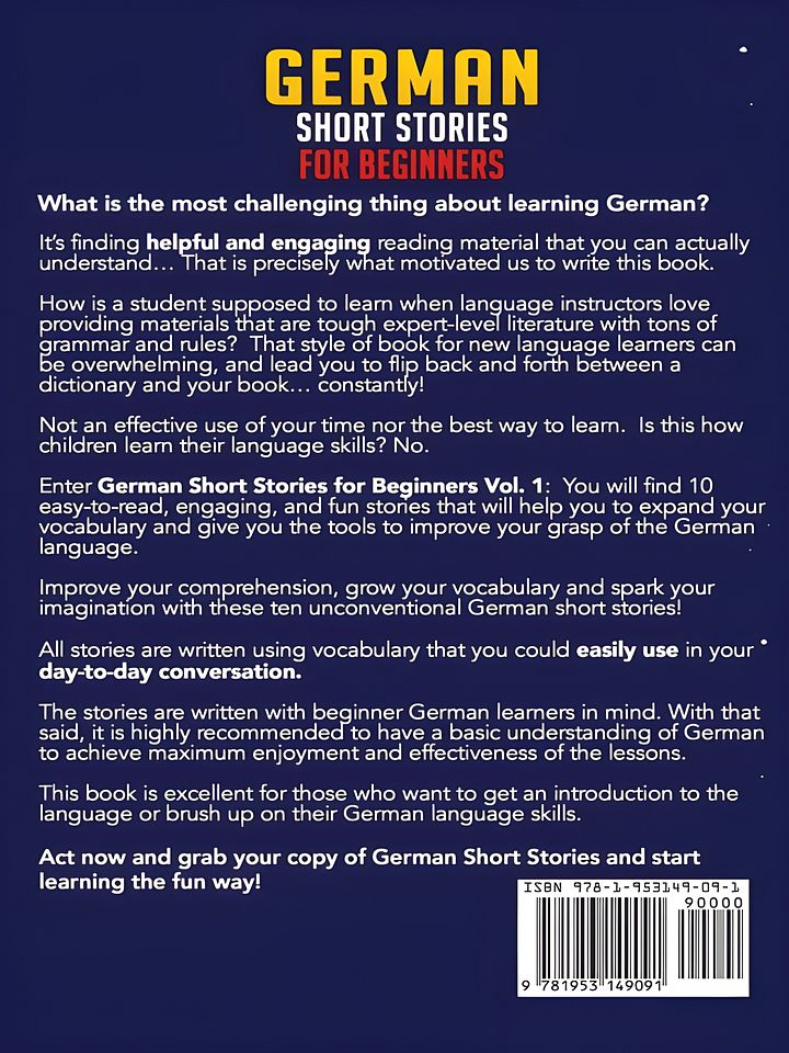 German Short Stories for Beginners: 10 Exciting Short Stories to Easily Learn German & Improve Your Vocabulary product image (2)