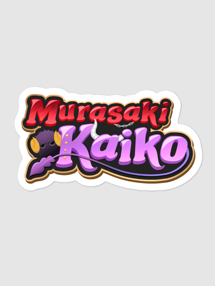 Murasaki Kaiko Logo Sticker product image (1)
