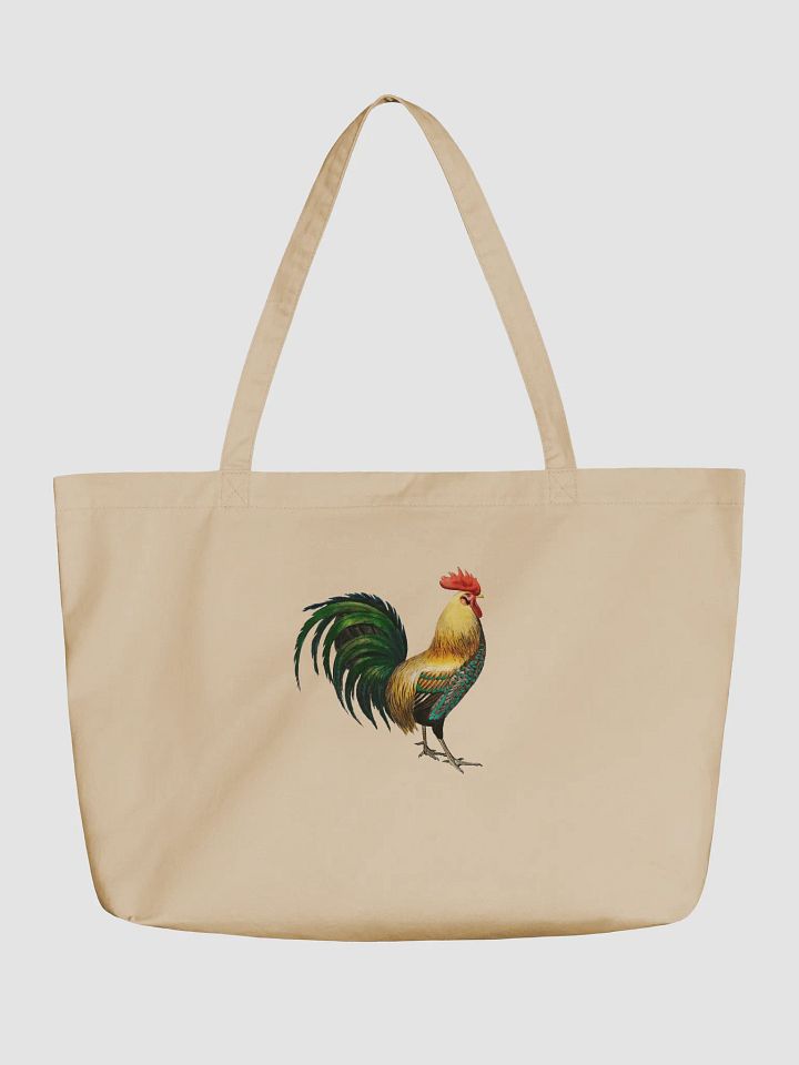 Iridescent Rooster Organic Tote product image (2)