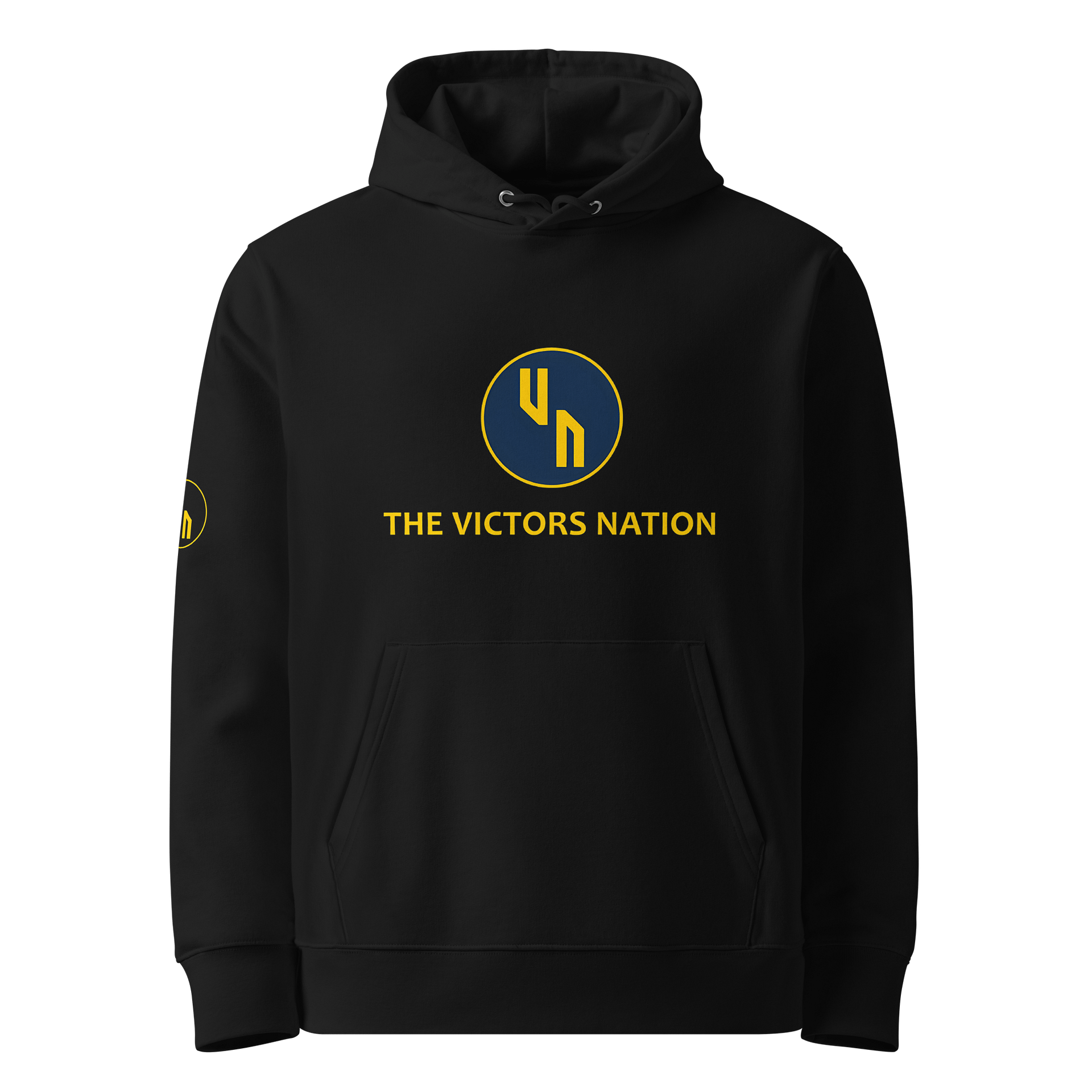 Black VN Organic Hoodie (Unisex) product image (1)