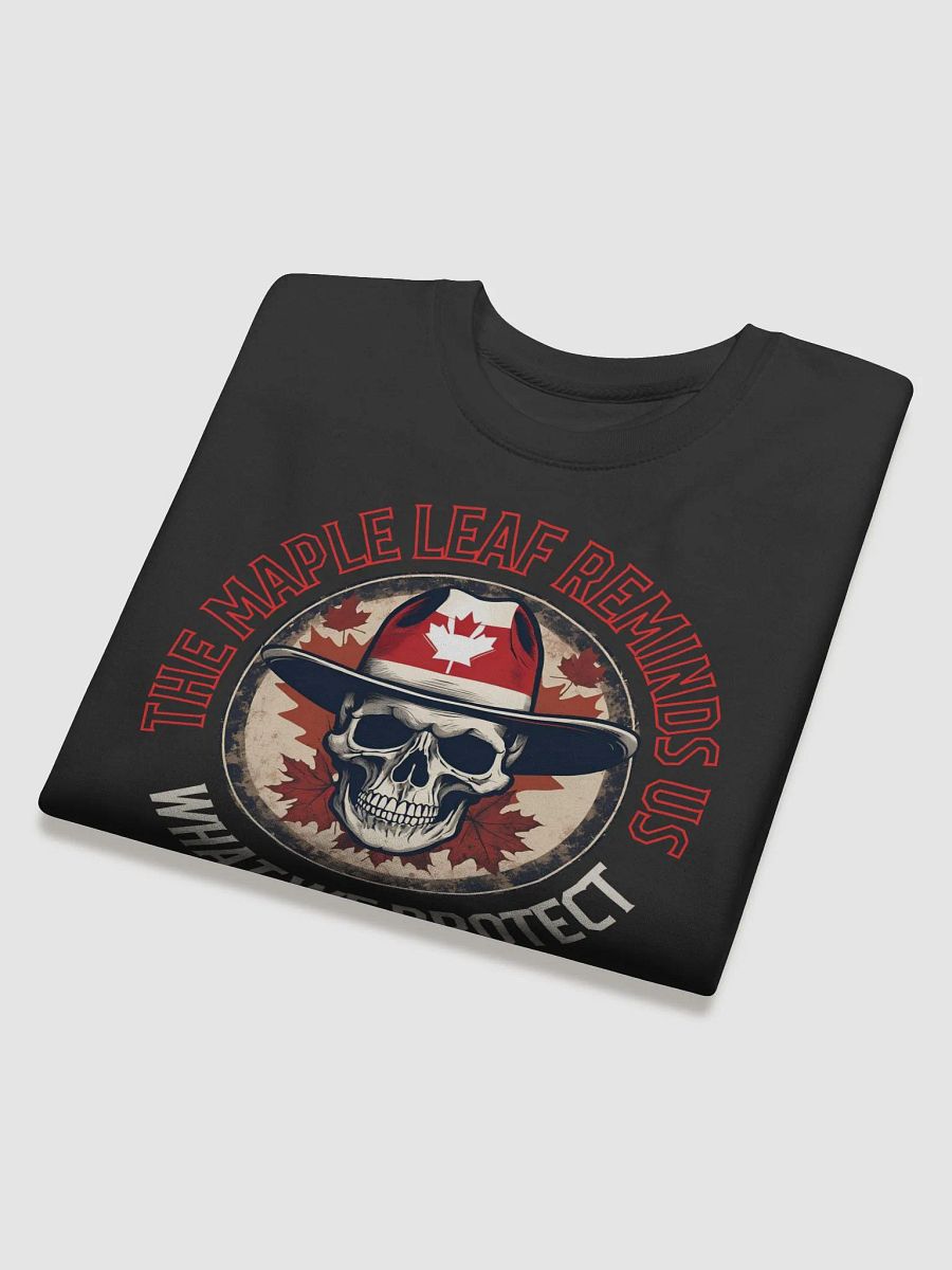 Maple Leaf Skull Premium Sweatshirt product image (4)