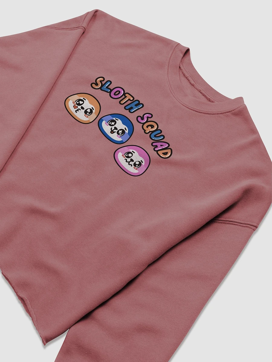 Sloth Squad Cropped Sweatshirt product image (5)