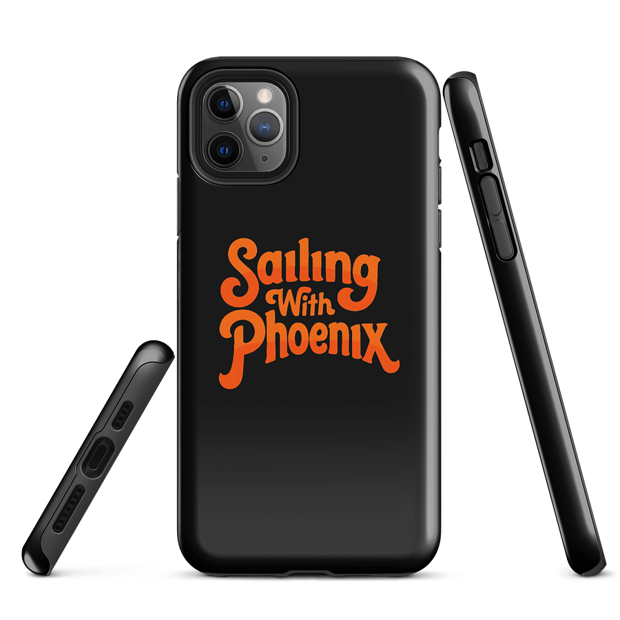 Ocean Black Phoenix iPhone Case product image (3)