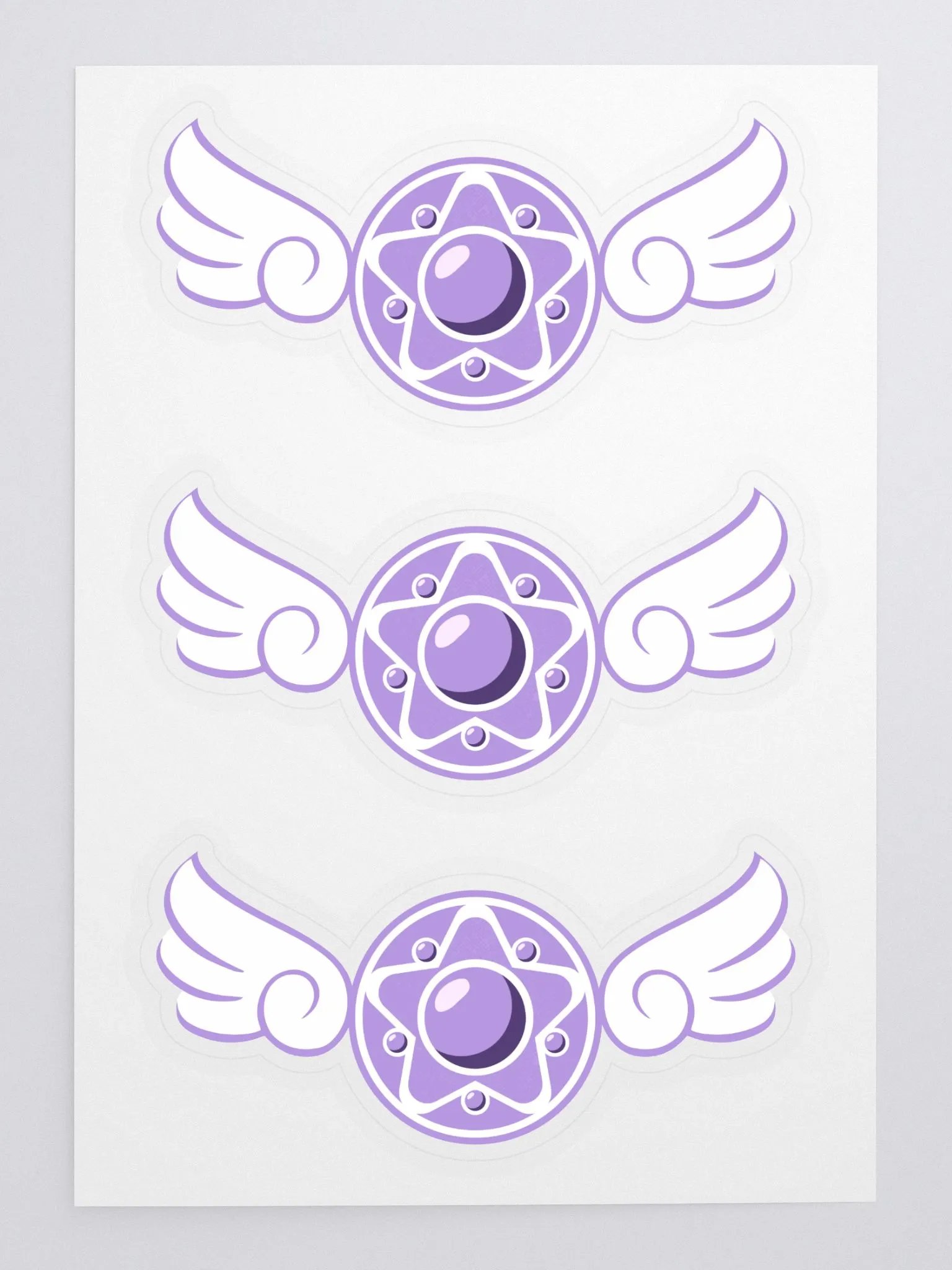 Kaza Marie's Twitch Scout Badge Sticker Sheet product image (1)