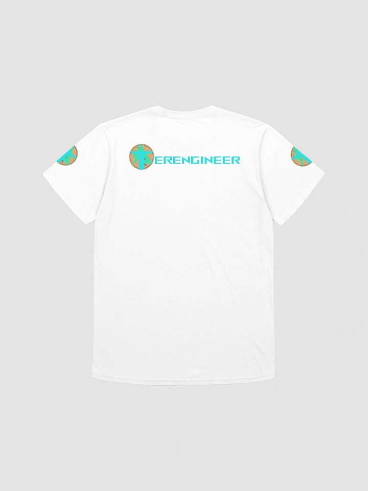 Terengineer Normal Softstyle T-Shirt (Black/White) product image (3)